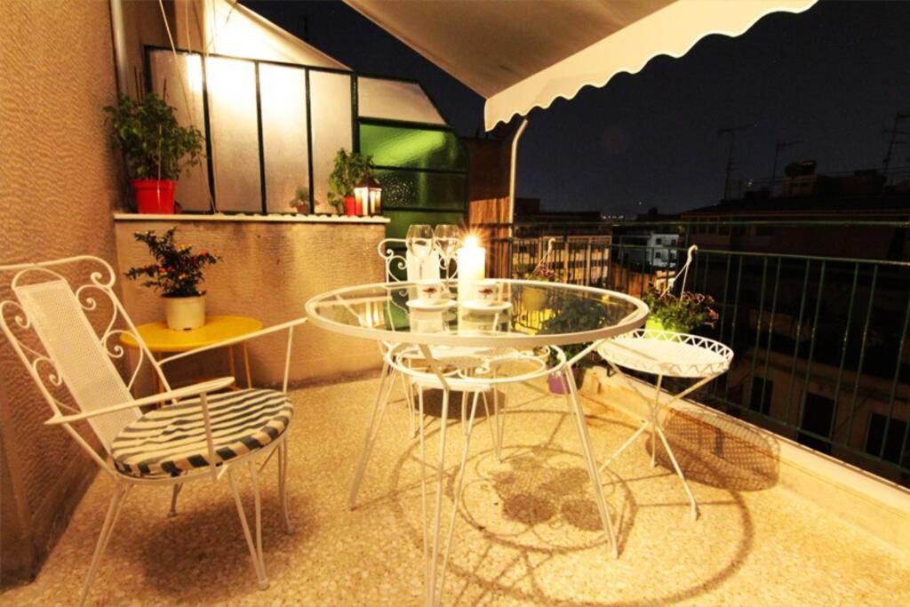 Charming Rooftop Nest With Awesome Acropolis View Downtown Athens Ngoại thất bức ảnh